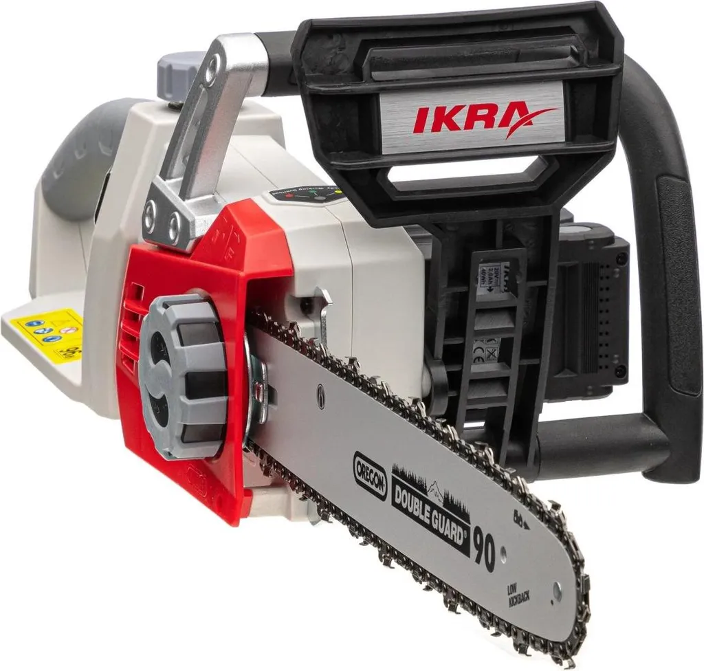 Tronçonneuse 40V IKRA pour bois de chauffage avec 2 batteries et chargeur - 7