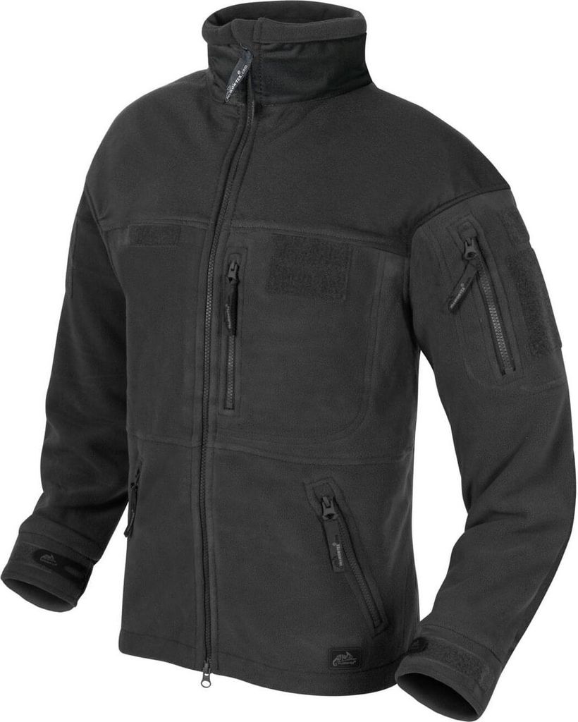 Helikon-Tex INFANTRY – Schweres Fleece – In mehreren Varianten erhältlich, Größe:XS, Farbe:Schwarz