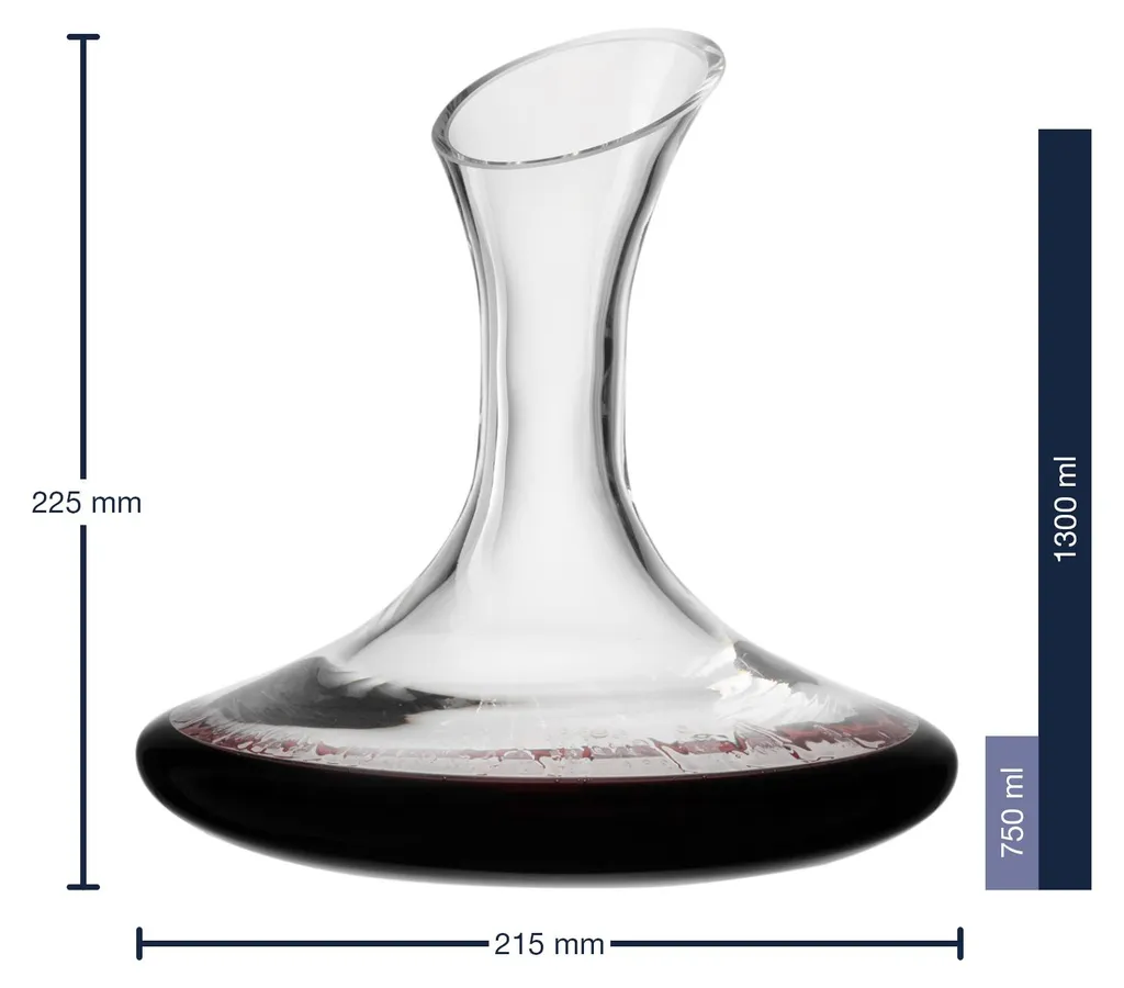 Caraffa Vino Leonardo Cheers 0,75l L027810 - Design Classico e Robusto - 3