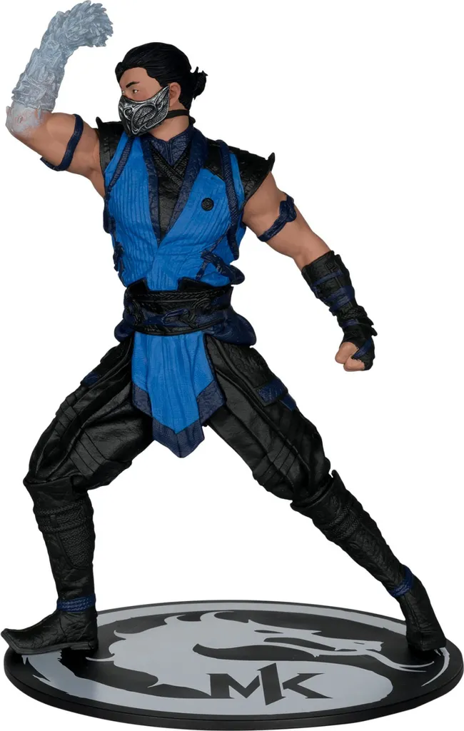 Figurine Sub-Zero Mortal Kombat 1 de 25 cm de haute qualité stable