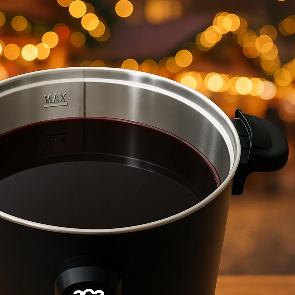 Marmite à vin chaud électrique 20L Aga - Cuve de stérilisation noir - 4