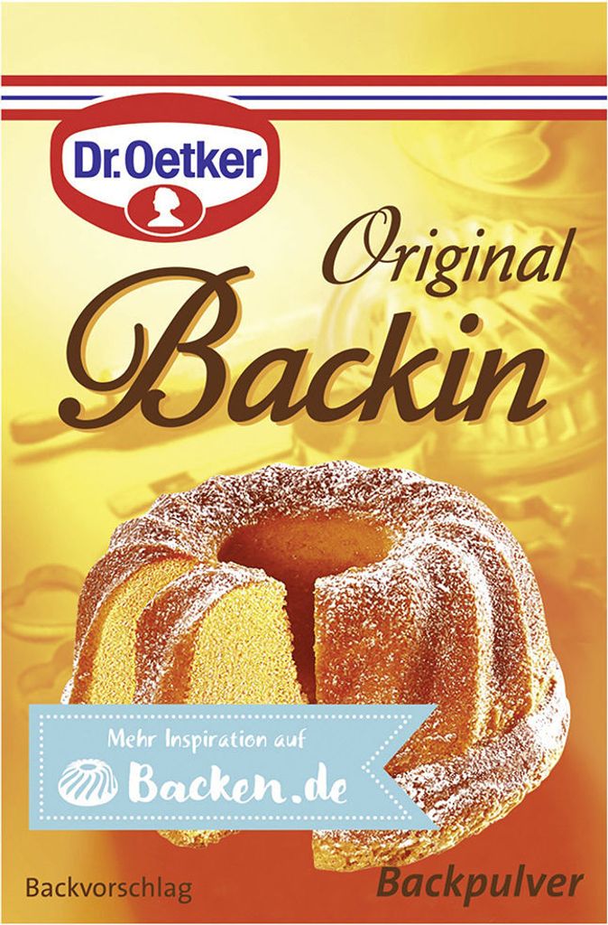 Dr. Oetker - Original Backin - Backpulver - 10er 160g Produktbild 