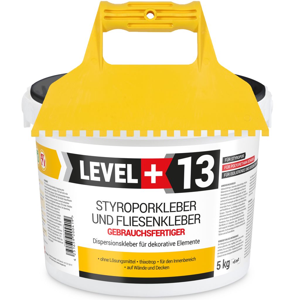 Styroporkleber Dispersionkleber 5kg Polymerbasis Produktbild 
