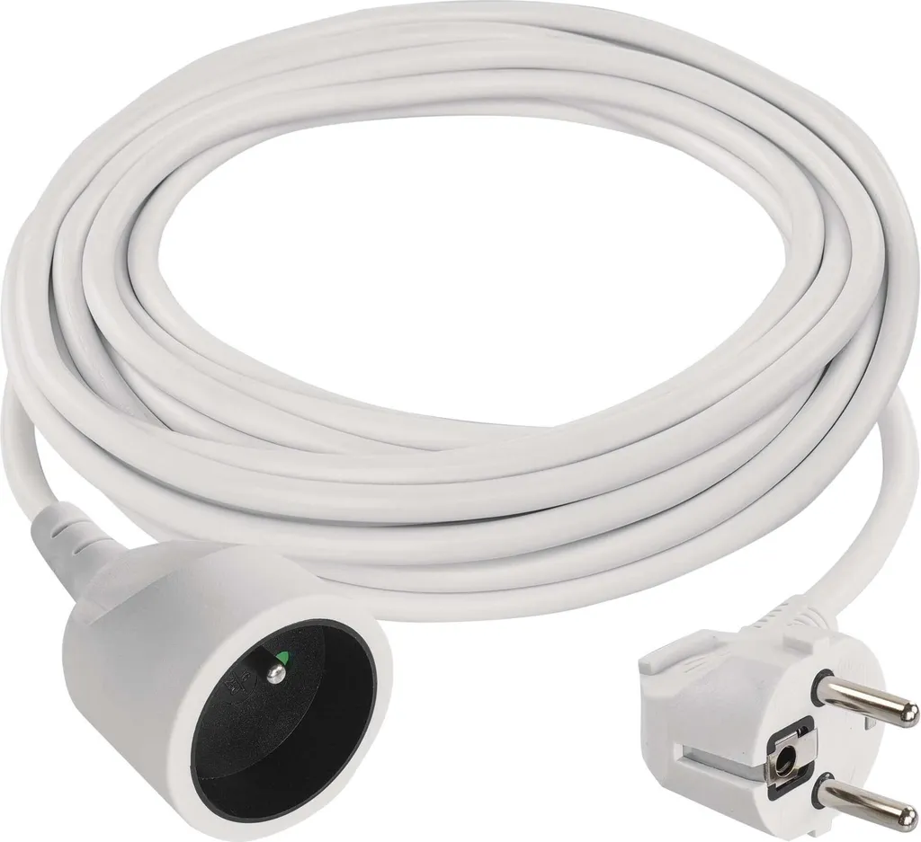 Miglior Rapporto Qualità/Prezzo: Prolunga EMOS 5m 1.5mm2 Bianco P0115R