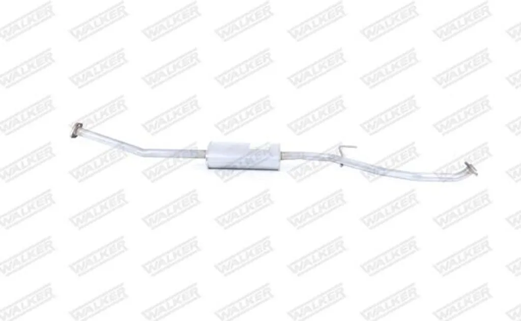 Pot d'échappement intermédiaire Walker pour Nissan Micra III K12 1.2 1.4