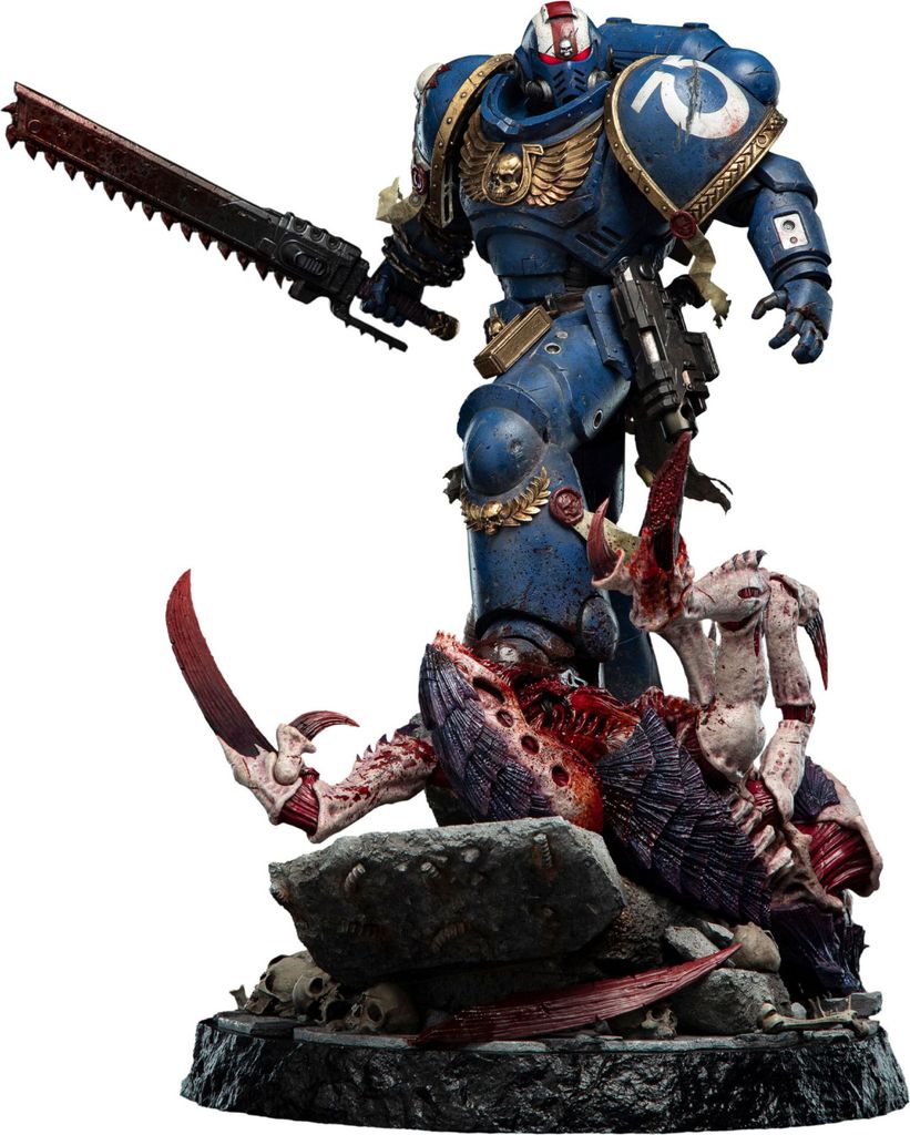 Warhammer 40,000: Space Marine 2 Statue 1/6 Lieutenant Titus Battleline Edition 63 cm