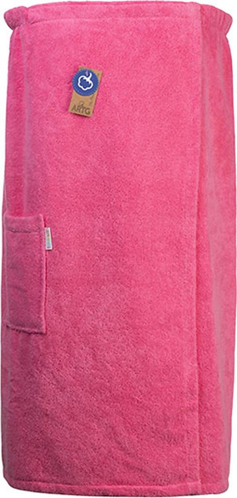 A&R 043.50 | Sauna Kilt Ladies mit Klettverschluss - Farbe: Pink - Größe: ca. 85 x 150 cm