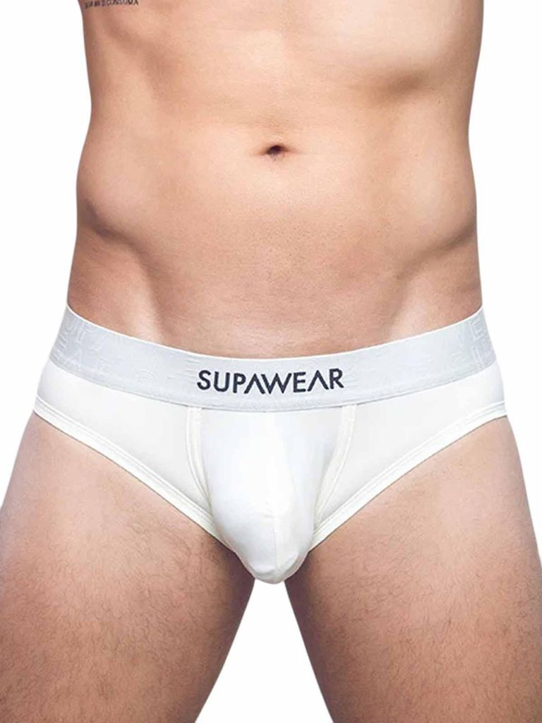 Supawear Neon Brief Underwear Ivory S