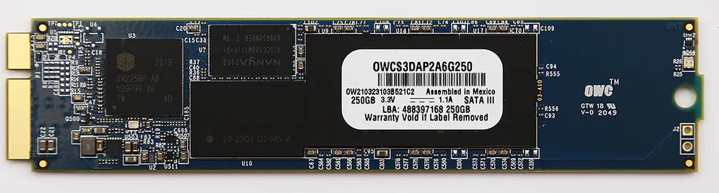 OWC Aura Pro 6G 250GB SSD Upgrade per MacBook Air 2010-2011 - Offerta