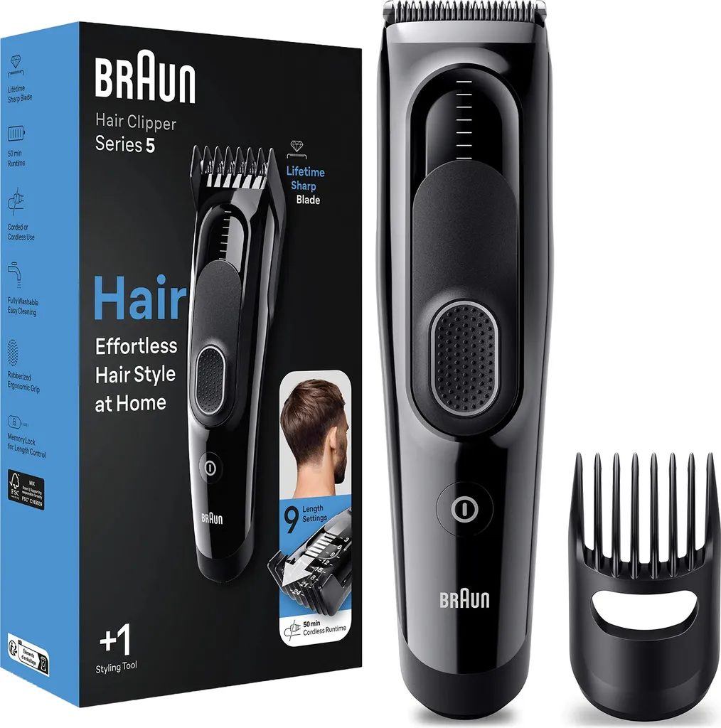 Braun HC5310 Tondeuse cheveux haute performance avec lames inusables - 17