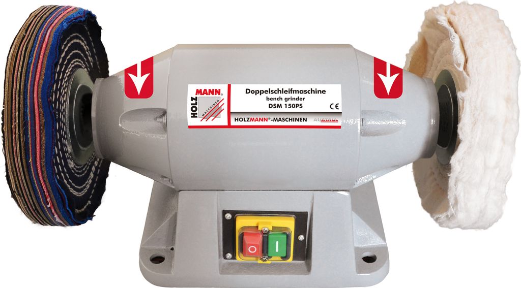 Holzmann Poliermaschine - 230V - 520 W; DSM150PS Produktbild 
