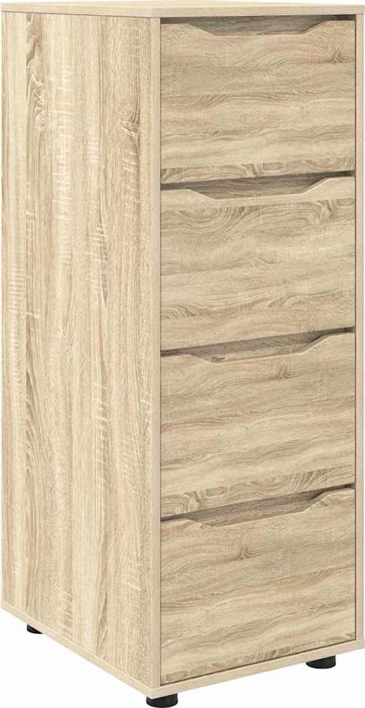vidaXL Aufbewahrungsschrank Sonoma-Eiche 40 x 48 x 105 cm