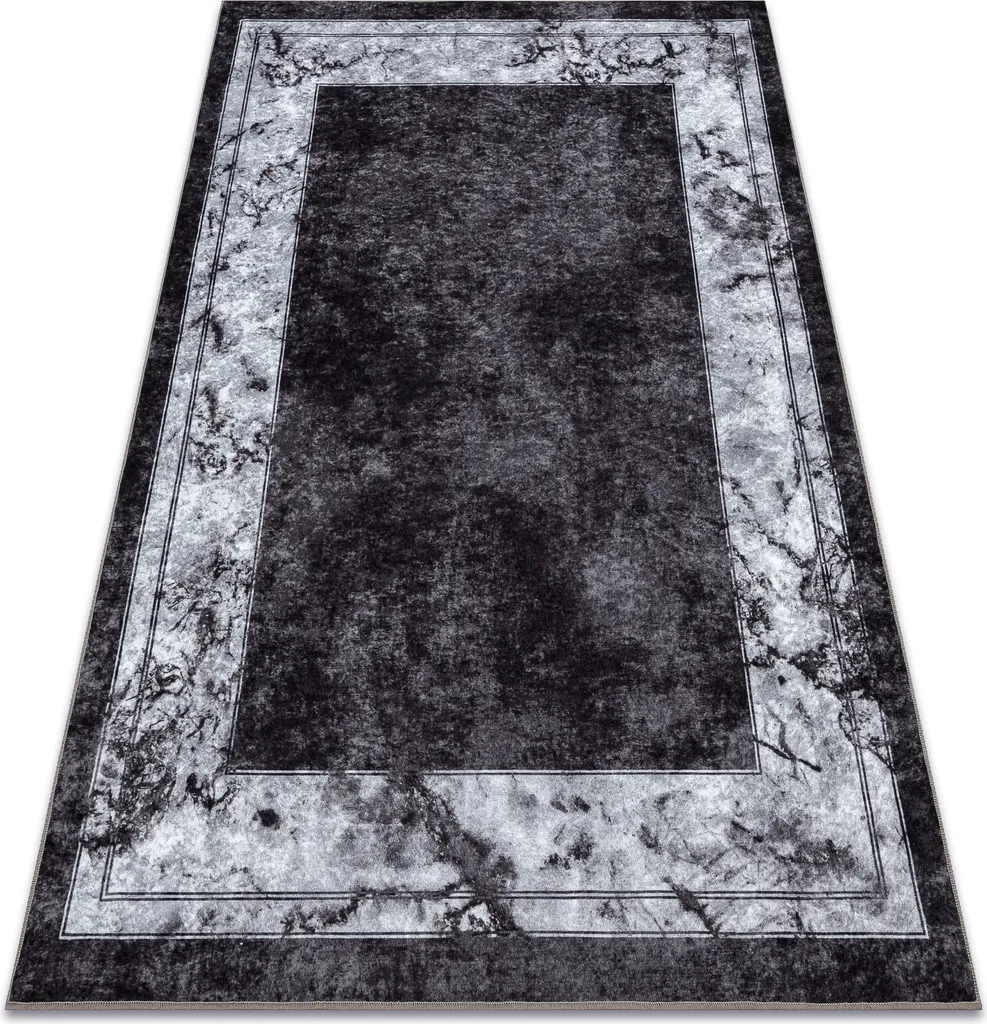 Tapis de sol antidérapant et lavable MIRO gris - Fini les glissades !