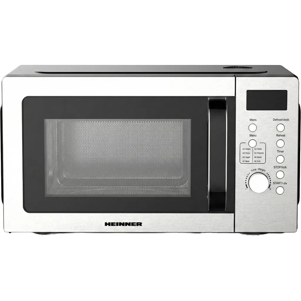 Heinner HMW-D2060SS Four à micro-ondes Solo 20L 700W avec écran LED