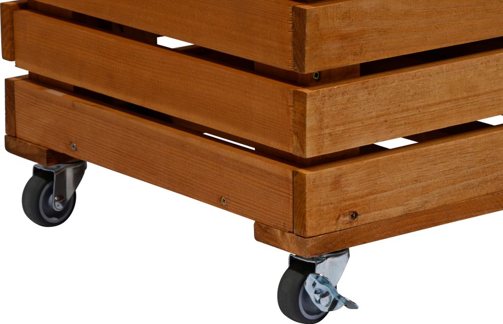 dobar Hochbeet "Rolla" Gr. XL, Braun, 92x32,5x78 cm mit Produktbild 9
