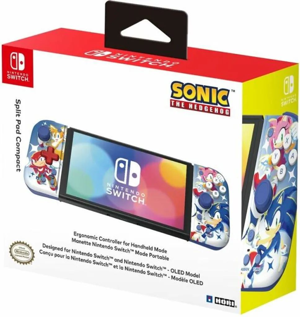 SWITCH Split Pad Compact Sonic avec Boutons Programmables et Turbo