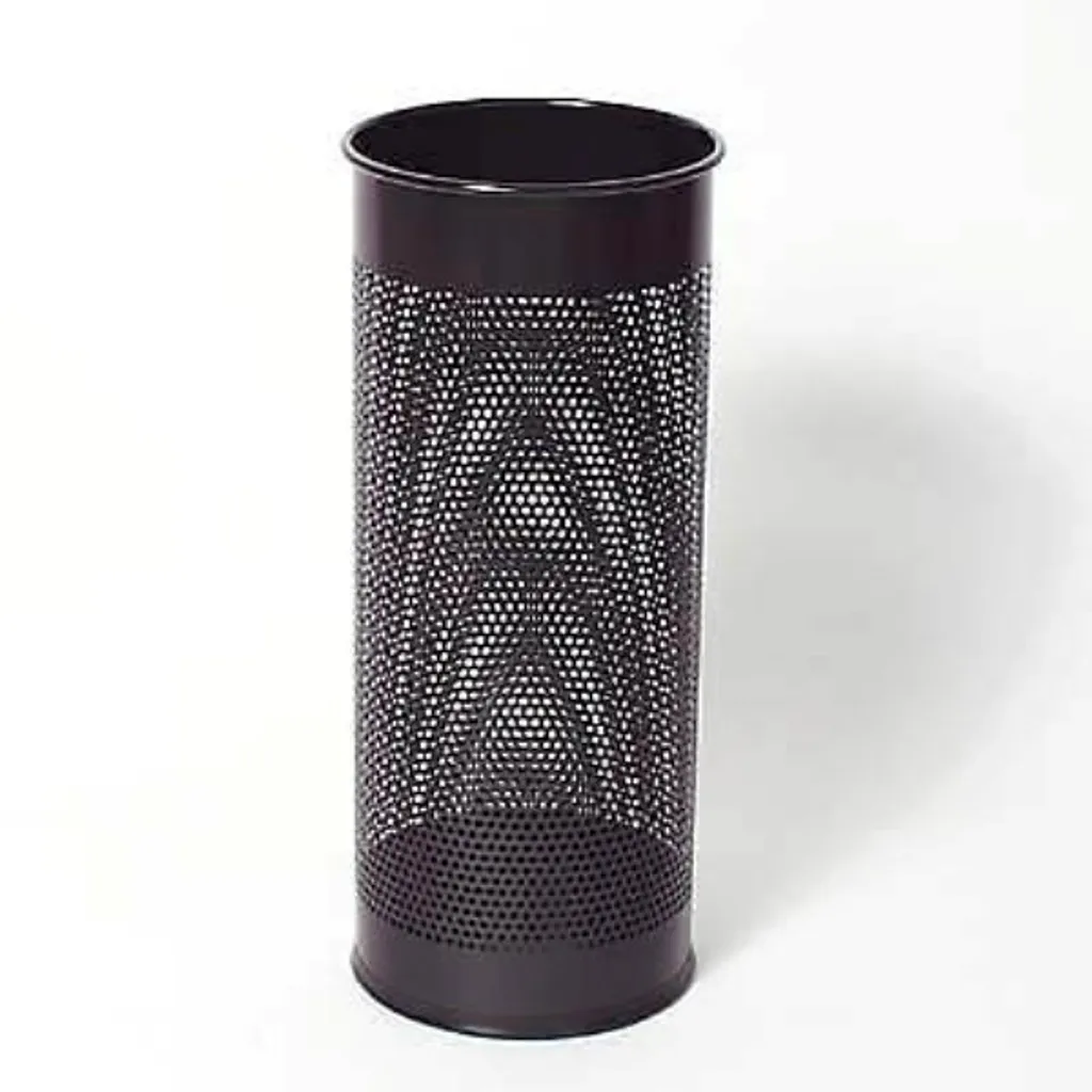 Rangement Parapluies Métal Noir 28,5L : Solution Hall et Réception - 10