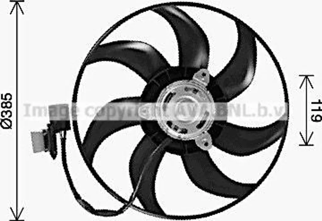Ventilateur de Refroidissement pour Astra H - Idéal Remplacement Panne