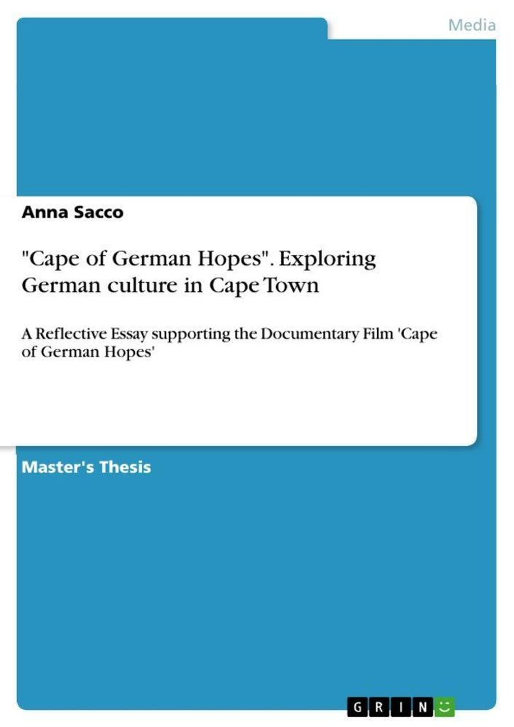 "Cape of German Hopes". Exploring German culture in Cape Town