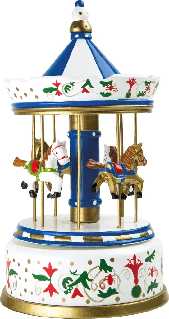 Boîte à Musique Carrousel Nostalgique pour Décoration Rétro Unique