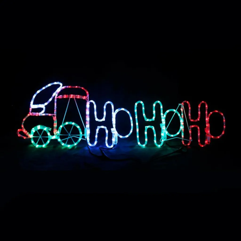 Décoration de Noël pour Train Échelle HO - Kit LED HO HO HO Extérieur IP44
