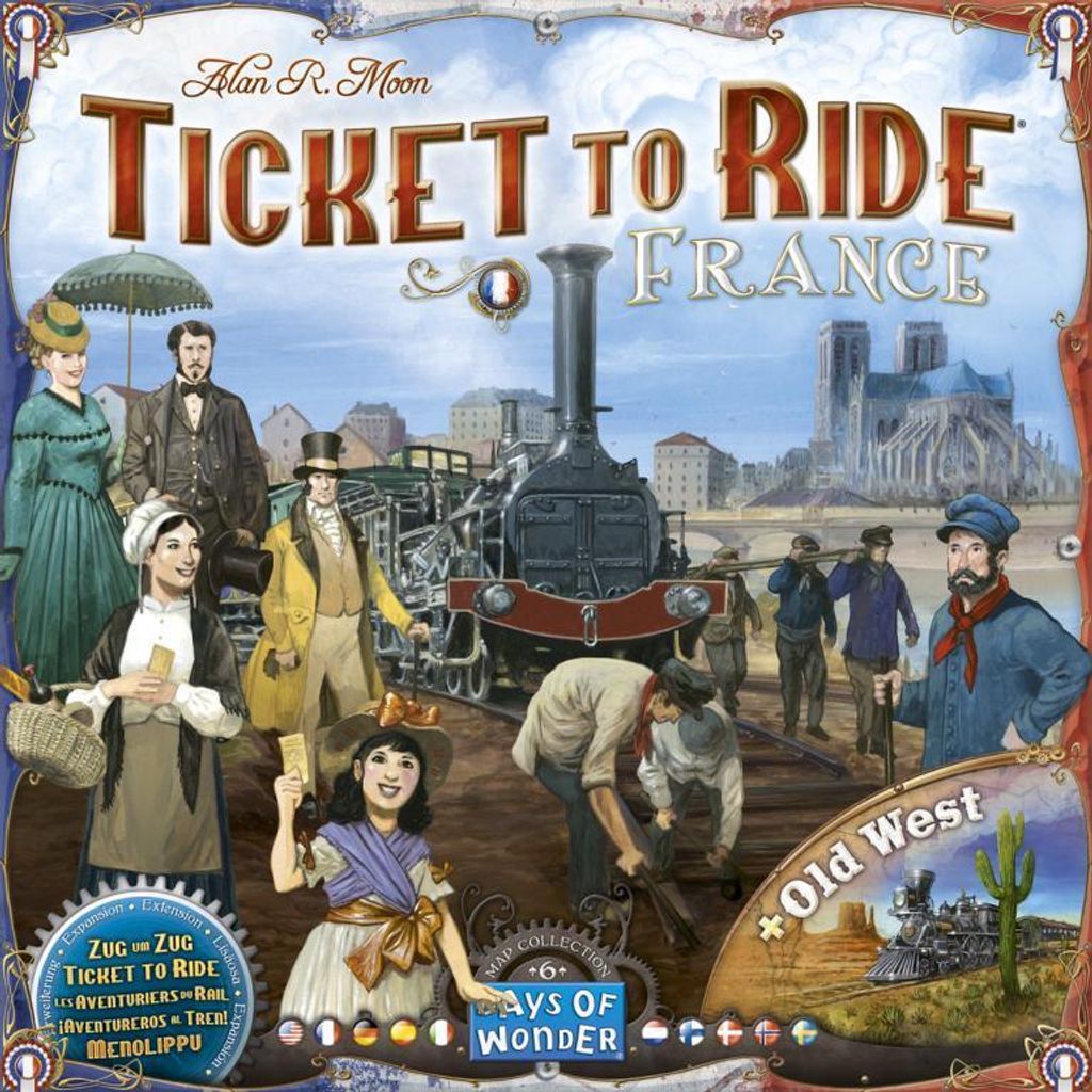 ASM Ticket to Ride France DOW0009 - Asmodee DOW0009 - Zdjęcie produktu 