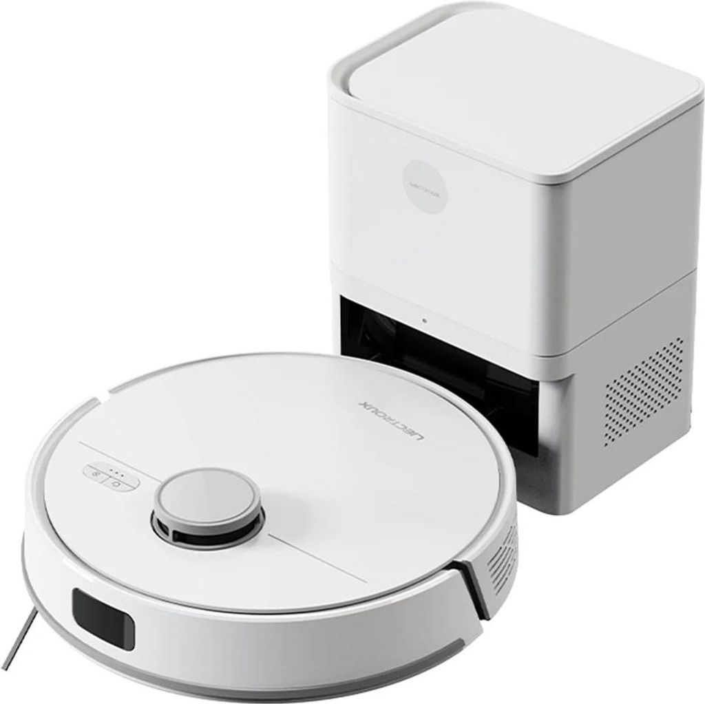 Saugroboter - M70 Pro - LiDAR-Navigation - Selbstentleerende 3L-Station - Mehrgeschoss-Kartenspeicherung - Saugkraft 6500Pa - Laufzeit 175 Min - Ak...