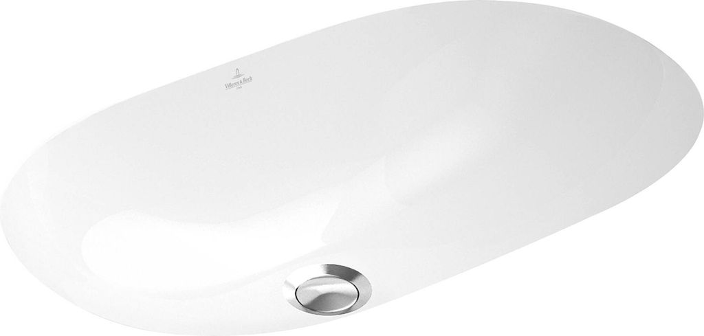 Villeroy & Boch 41626001, Oval, Weiß, 600 mm, 350 mm, 8,7 Produktbild 