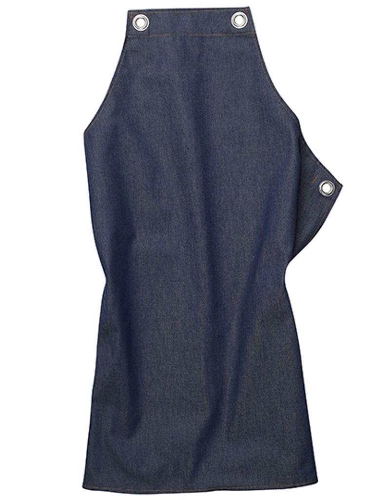 CG Workwear 00141-32 | Bib Apron Potenza X Jeans Bis 95 °C waschbar - Farbe: Denim - Größe: 90 x 71 cm