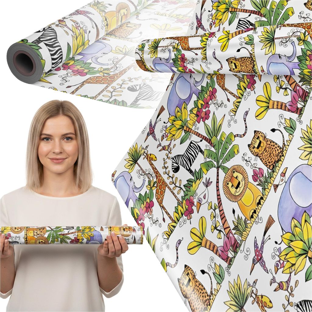 Geschenkpapier PaperHit Packpapier 20 m MEGAROLLE Geburtstag Wickel Papier