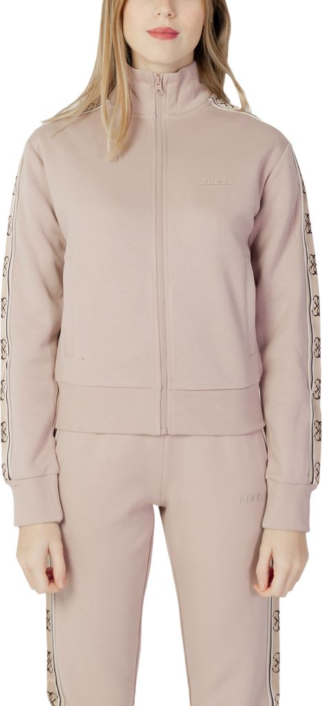 Guess BRITNEY FULL ZIP SWE, Multicolor, Damen-Sweatjacke, Größe M