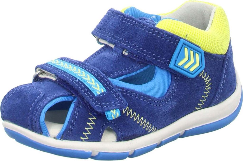 Superfit Freddy Kinderschuhe Burschen Sandalen Minilette Blau Freizeit, Schuhgröße:22 EU