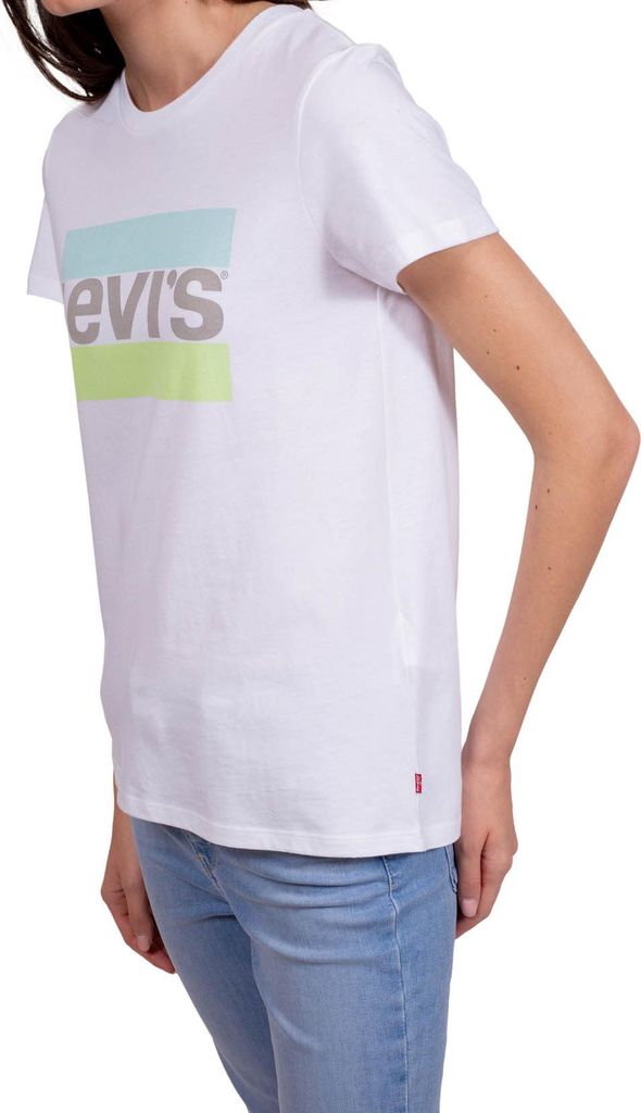 LEVI'S - Colorblock-Logo-T-Shirt für Frauen - Größe XS