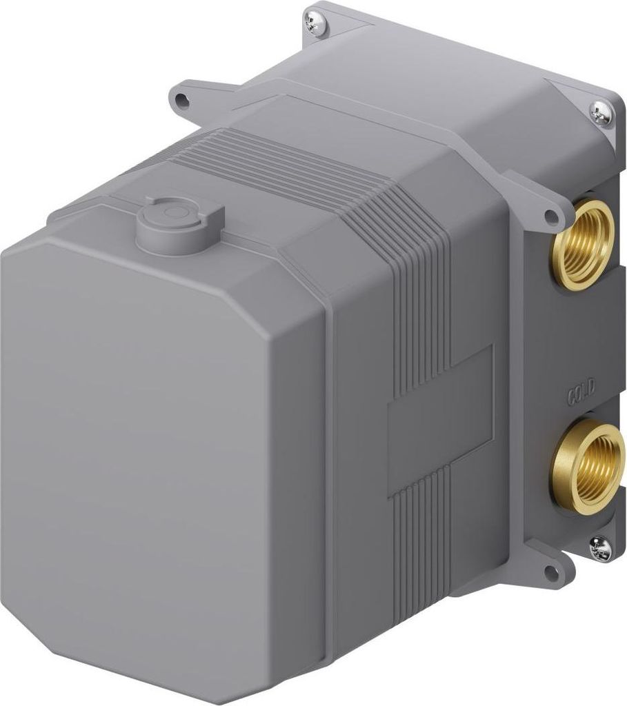 Steinberg Unterputz-Thermostat 1/2", 2 Verbraucher, pushtronic Bedienkomfort, 0394110