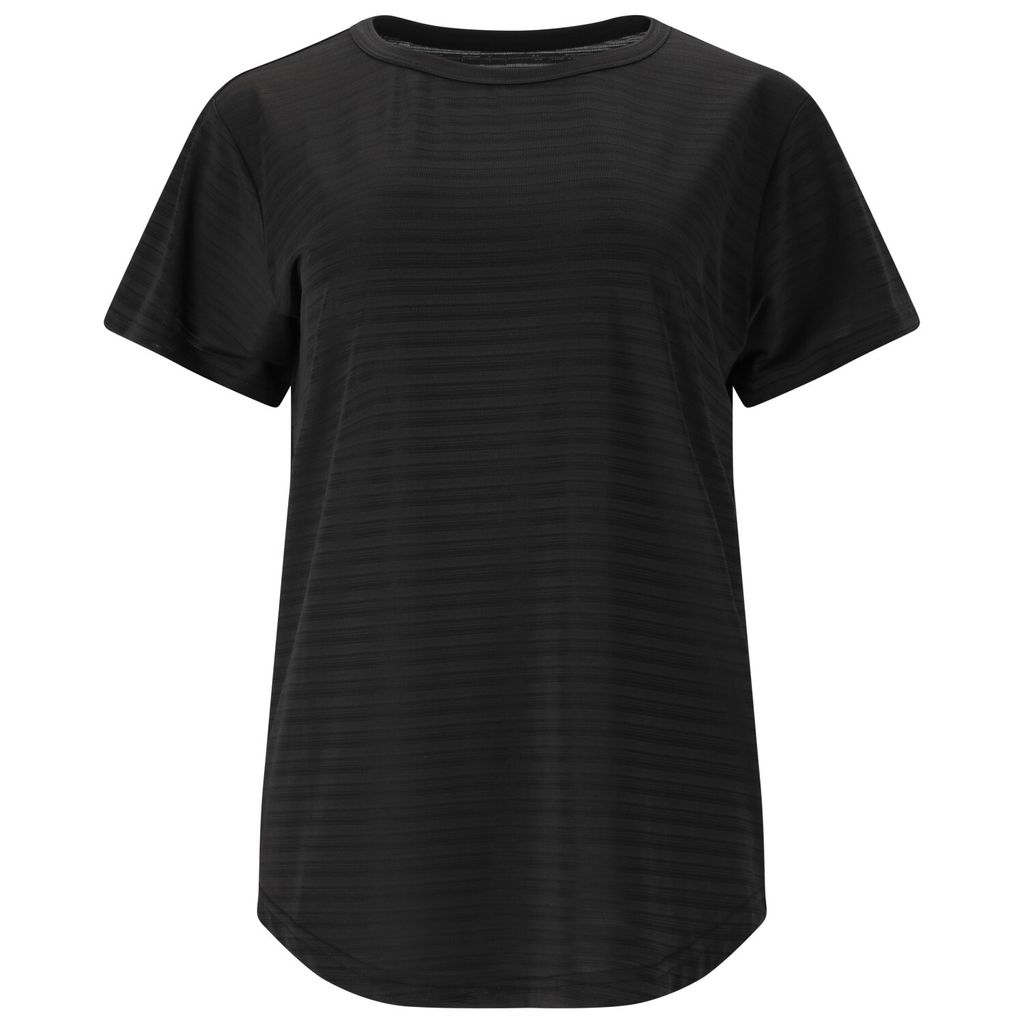 WHISTLER Skylon W Striped S/S Tee BLACK BLACK 42