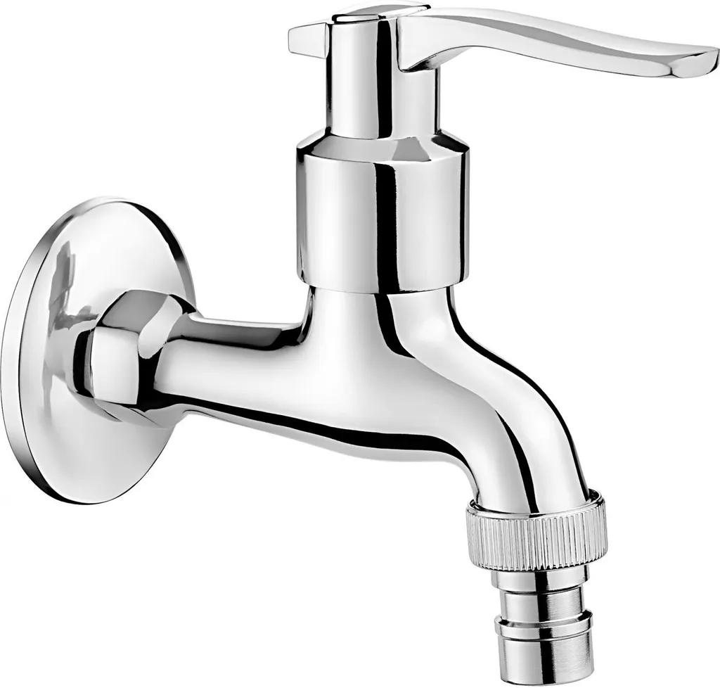 Rubinetto Acqua Fredda 1/2'' Deante BEZ_122L con Aeratore e Adattatore