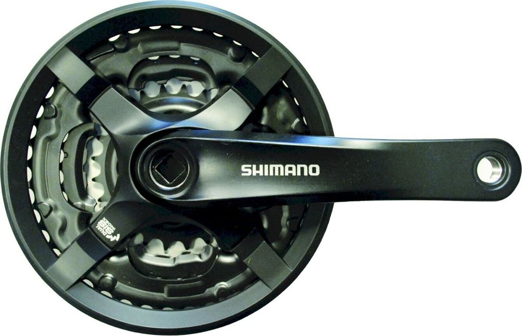 Shimano FC-TY501 170 mm 24T-34T-42T 4-Kant Riveted Produktbild 8