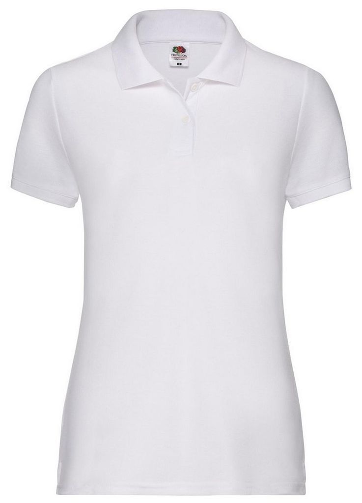 Fruit of the Loom - "65/35" Poloshirt für Damen FK2265 (XL) (Weiß)