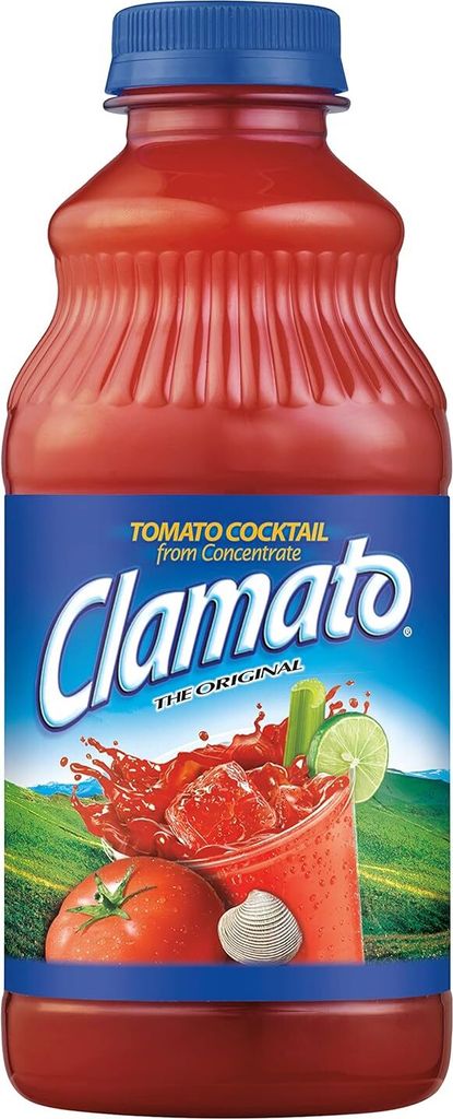 Clamato Motts Juice 1 Bottle (Clamato Motts Saft 1 Flasche) 946ml