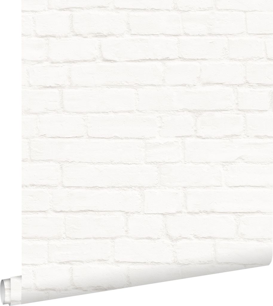 ESTAhome Tapete Steinoptik Crême-Weiß 53 cm x 10.05 m