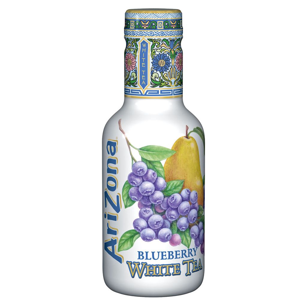 AriZona Blueberry White Tea příchuť PET jednorázová láhev Obrázek produktu 