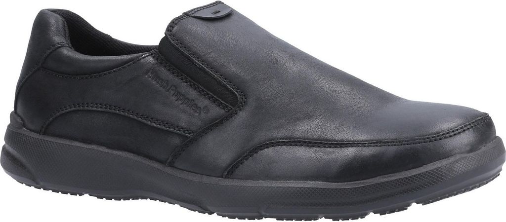 Hush Puppies - Herren Schuhe "Aaron", Leder FS7040 (42 EU) (Schwarz)