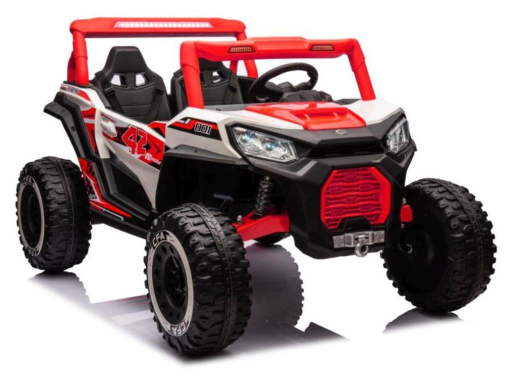Batteriebetriebener Buggy NEL-913 Rot 4x4 24V