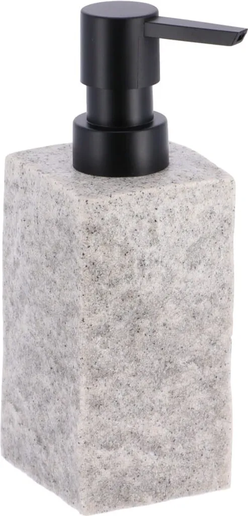 Distributore Sapone Estiarte Grey 260 ml - Accessorio Bagno Elegante