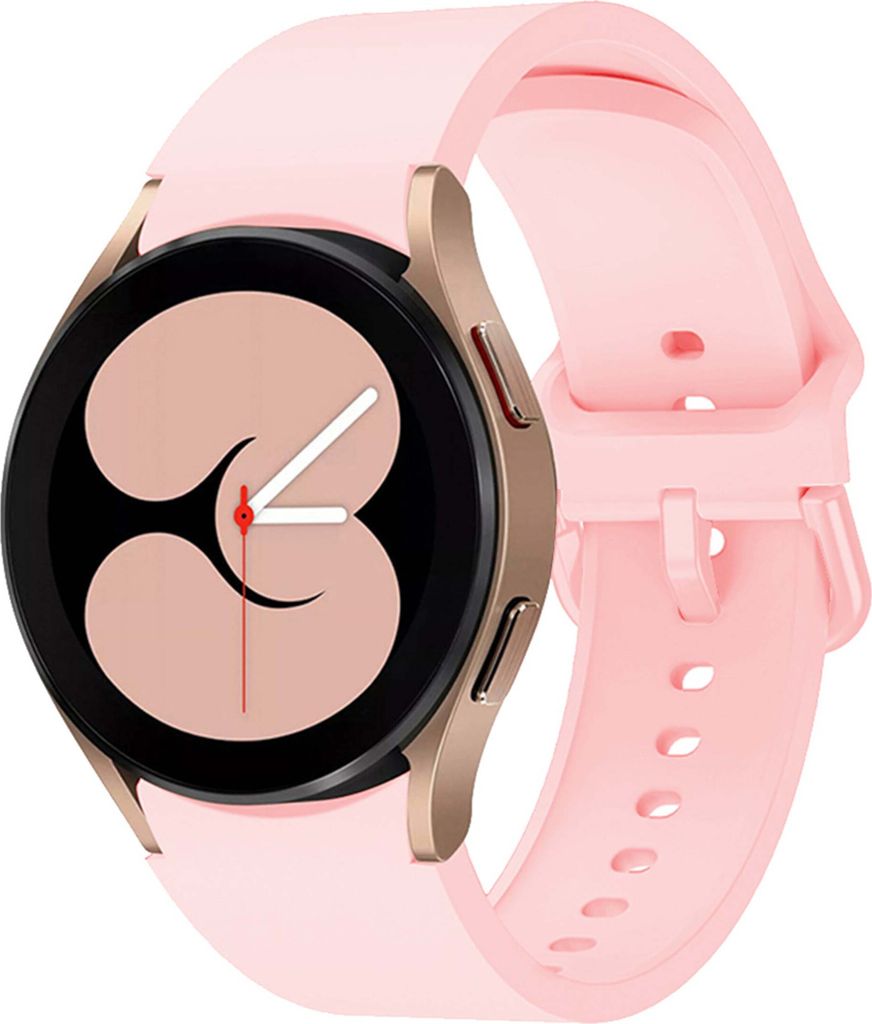Moe-Pley Sport Armband für Samsung Galaxy Watch 6 / 6 Classic 5 / 5 Pro/Watch 4 / 4 Classic 20mm - 40 / 44mm - Rosé