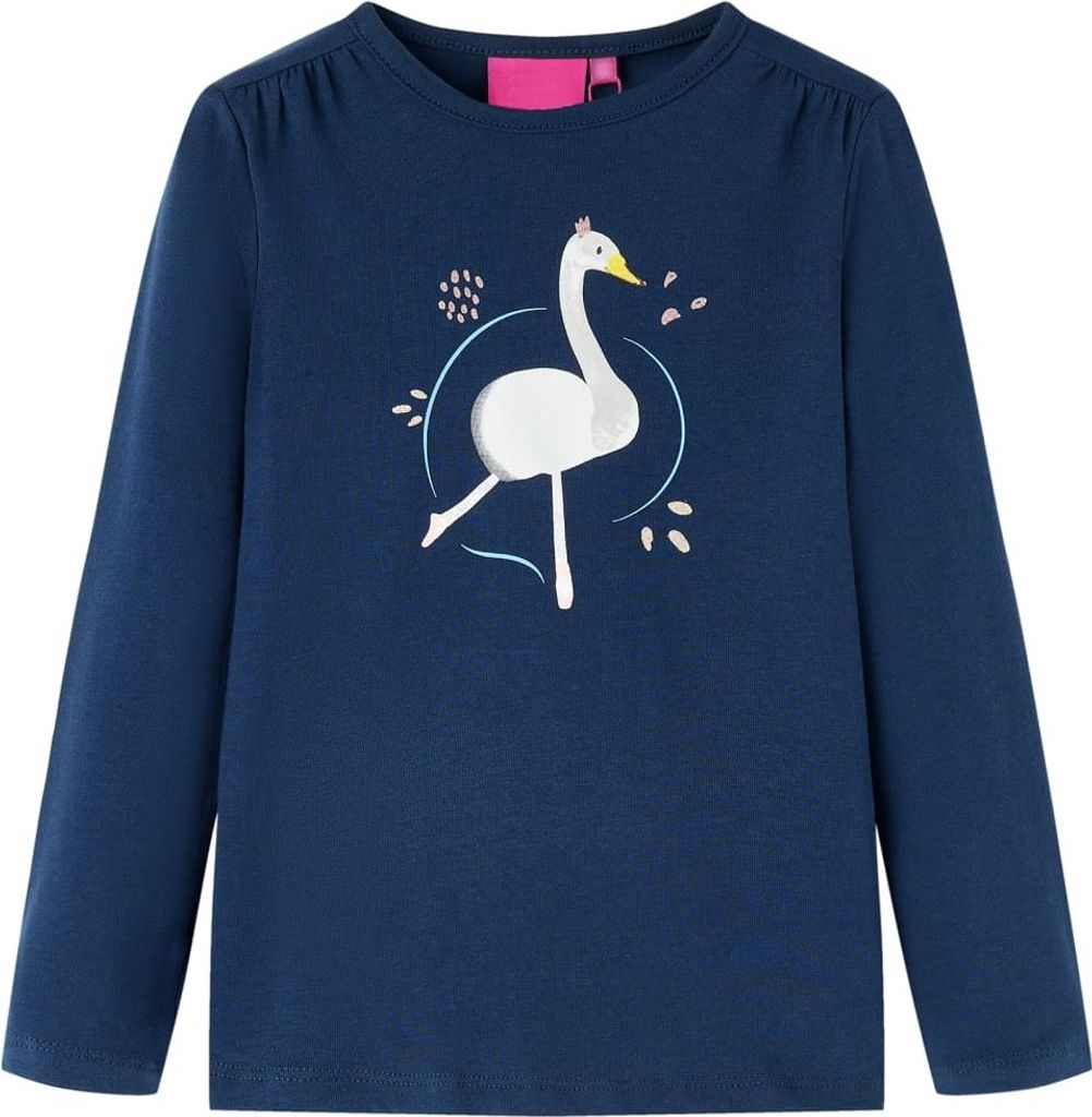 "2026 MODERNE"Kinder-Langarmshirt - Modernes und langlebige - Marineblau 128 NEU806378 - Arbeitshosen