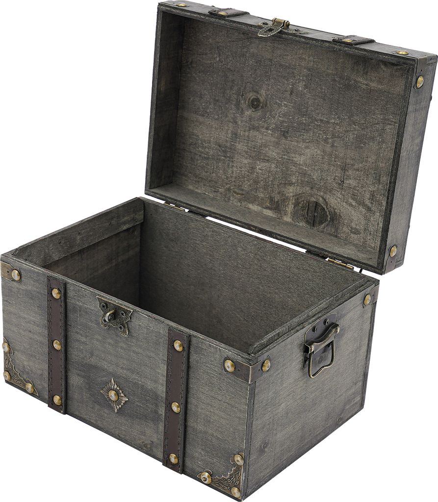 Opbergbox Dekobox, doos, grijs Productafbeelding 
