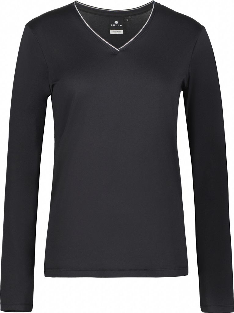 Luhta Iiruu Damen LA-Shirt schwarz L