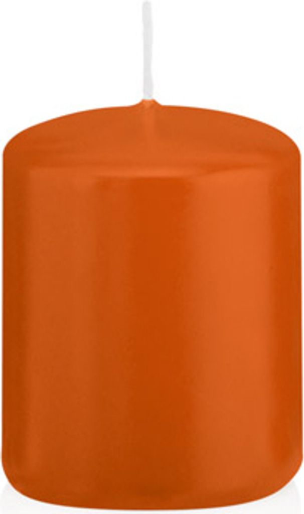Stumpenkerzen Aprikose Ø 48 x 60 mm, 24 Stück