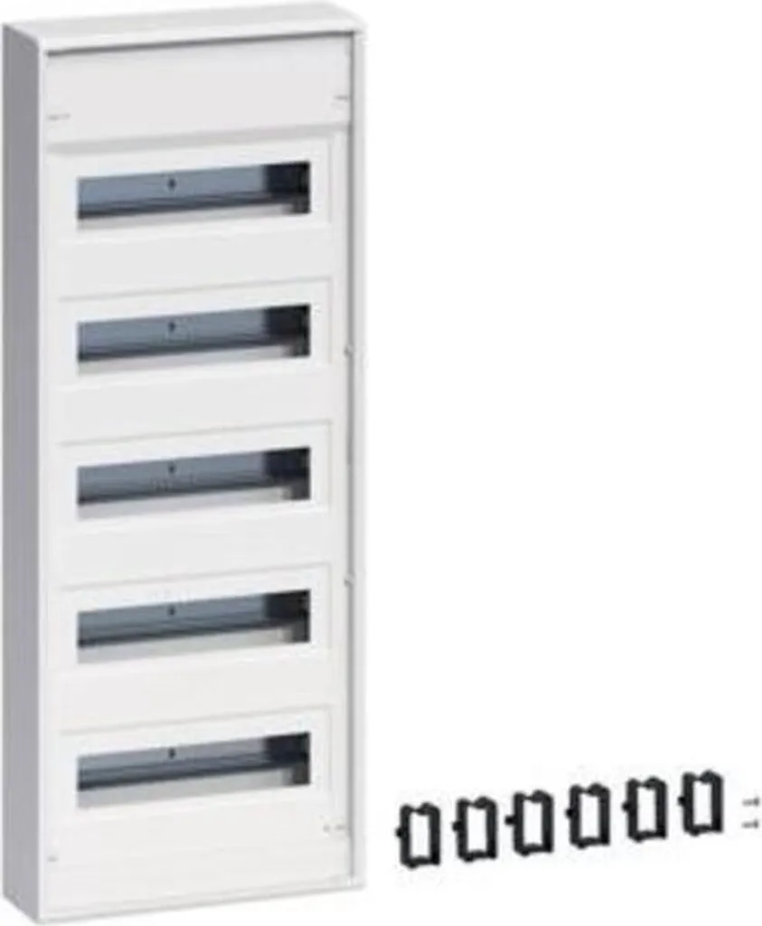 Manque de Place ? Tableau Hager VA60CN 60 Modules Compact et Rapide